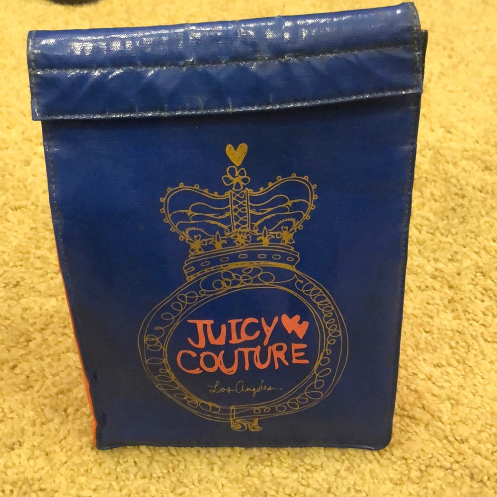 Insulated posh lunch box. Like new. Juicy Couture